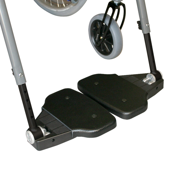 Extended foot support.