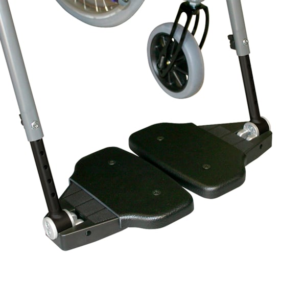 Extended foot support.