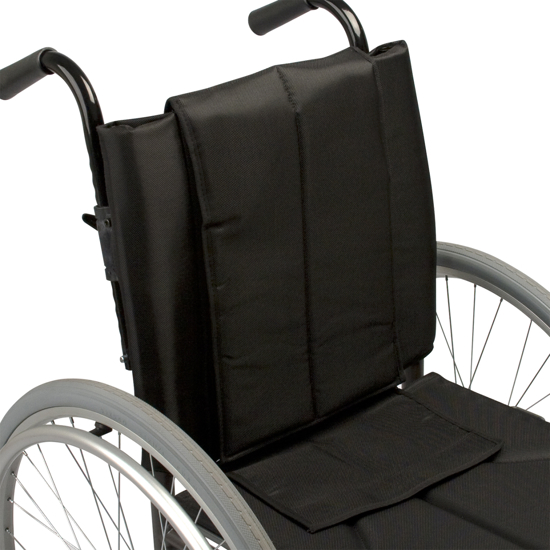 Adjustable back support 
upholstery