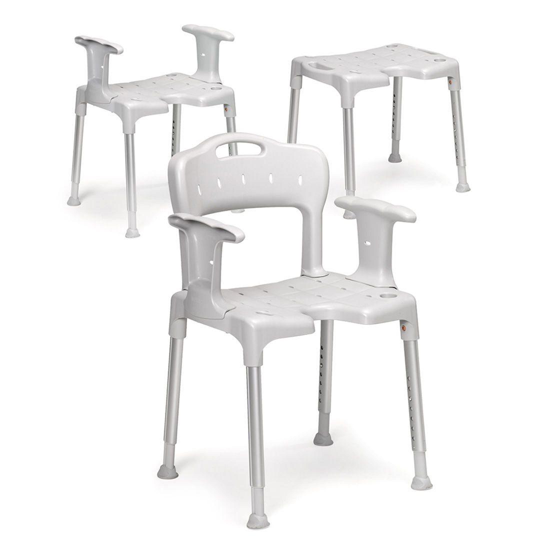 Etac Swift is available in different configuration and colours.