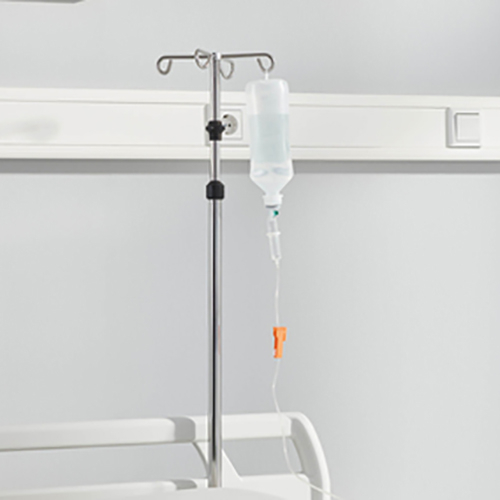 Standard infusjonsstativ med 4 kroker for seng