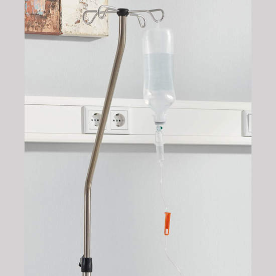 ST260270 Infusjonsstativholder vinklet Stiegelmeyer NO