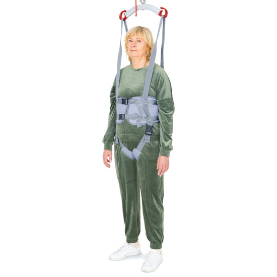 Molift UnoSling Ambulating Vest with Groin straps front
