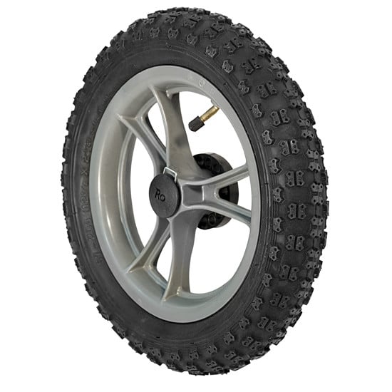 12.5” X 2” Rear pneumatic knobby tires