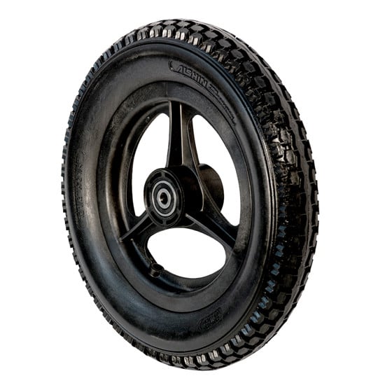 12.5” X 2” Rear pneumatic knobby tires