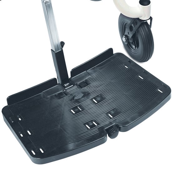 Foot plate - centrally mounted
