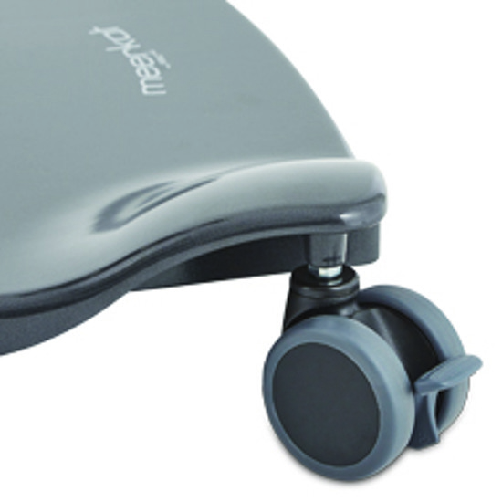 Anthracite base plate with standard castors