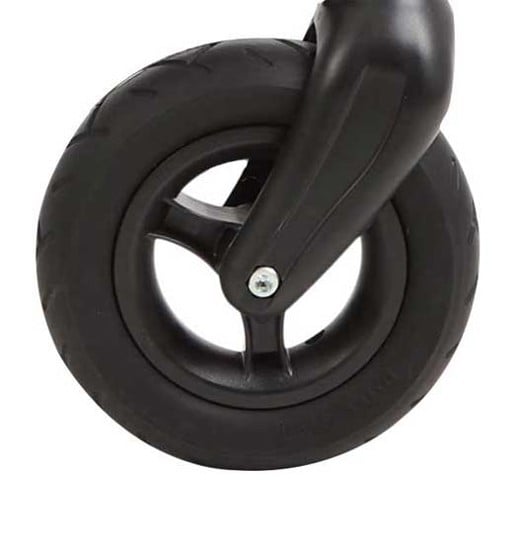 7" air or solid front wheels
