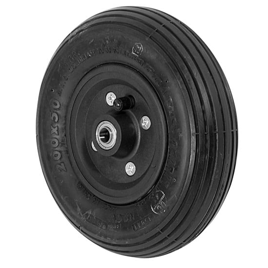 8” X 2” Front air ribbed tires