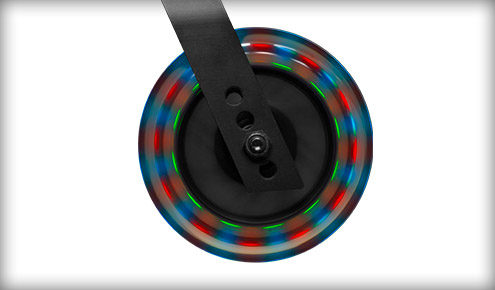 .75" Lighted Rollerblade