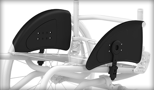 Aluminum Adjustable Fender with Foam Pad
