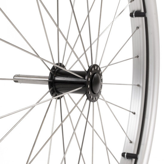 Stainless steel rear wheel