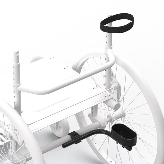 Rigid Cane and Crutch Holder