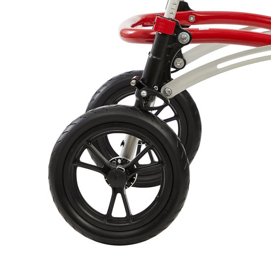 12" rear wheels