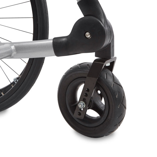 7” solid grey or black