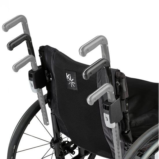 Height adjustable push handles