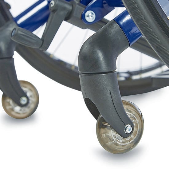 Castors with no brakes