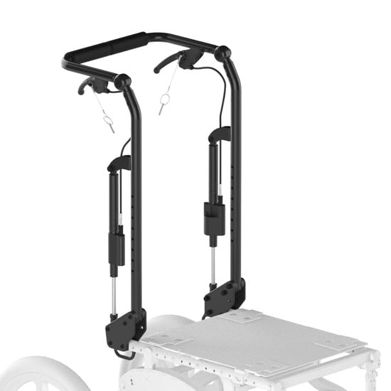 Reclining Backrest with Adjustable Handle