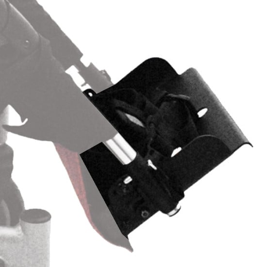 One-piece height adjustable footplate