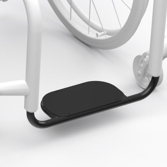 Tubular Footplate with ABS Cover