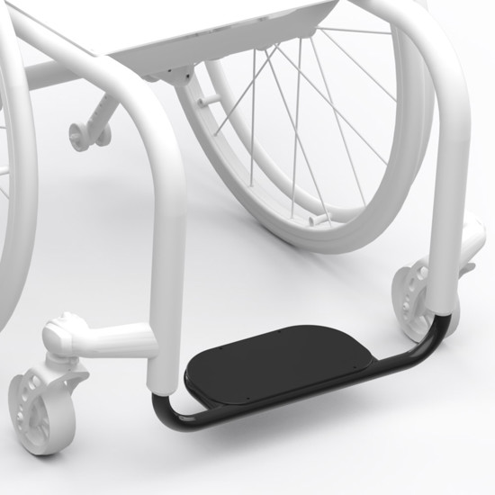Tubular Footplate with ABS Cover