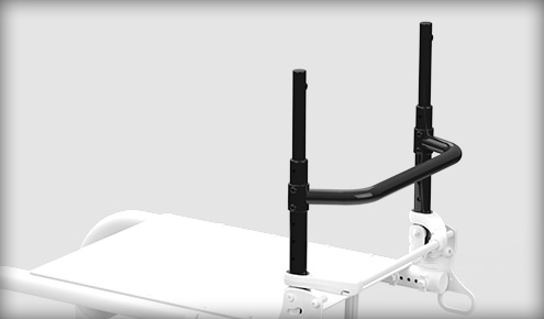 Height Adjustable Back Post