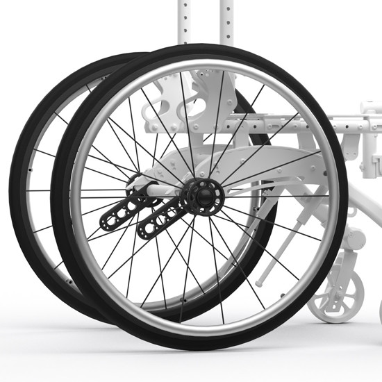 Self Propel Axle Plate
