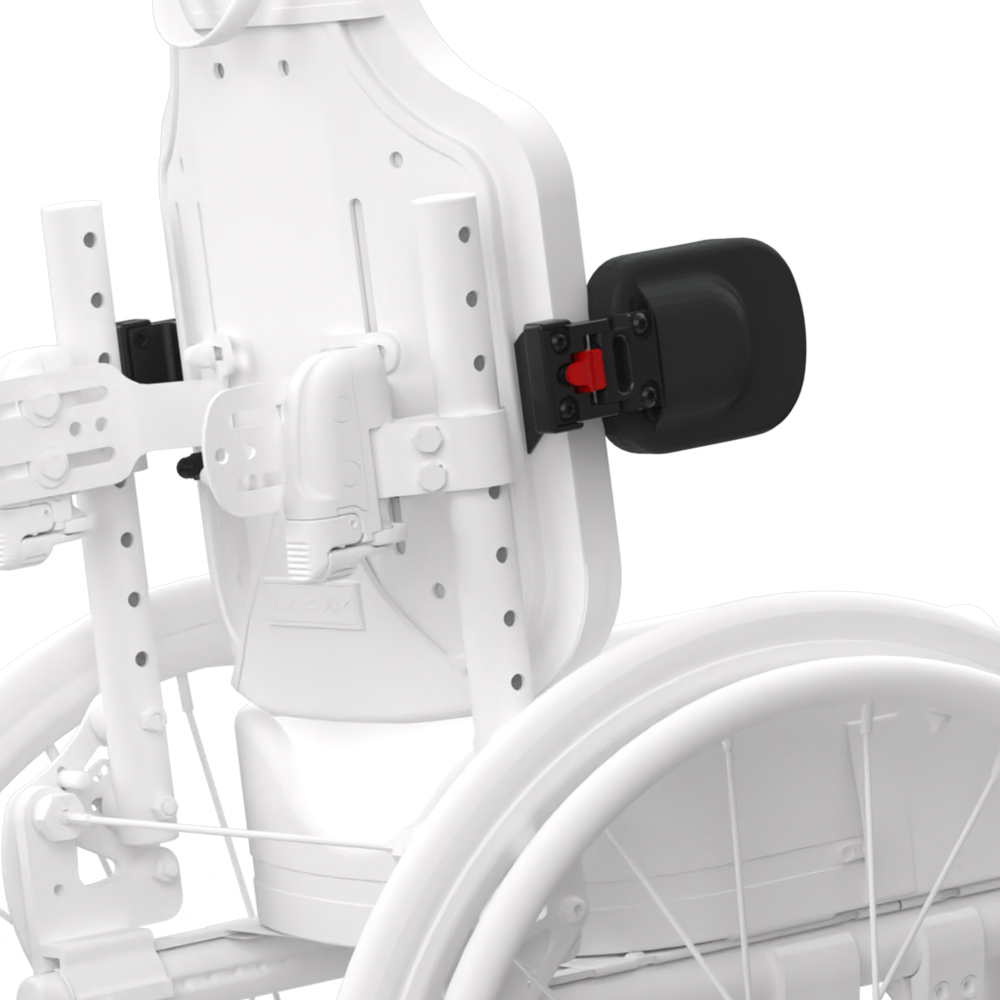 Lateral Trunk Pads with Swing-Away Mounting Hardware