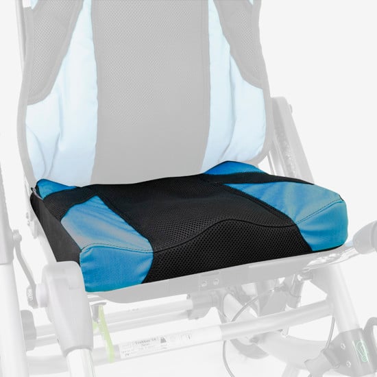 Snuggle contoured seat cushion