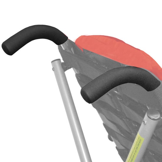 Two-piece push handle