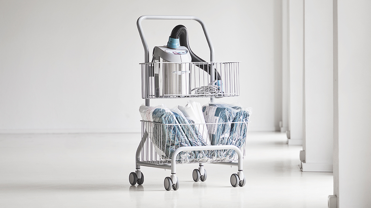 Etac Cart II for transport and storage