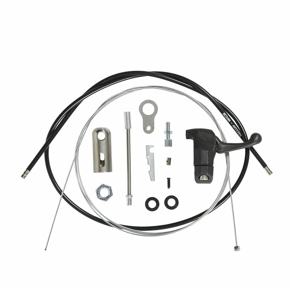 Kit for height adjustment on push brace