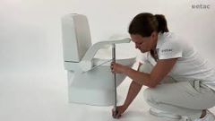 Assemblaggio kit di fissaggio con gambe di supporto