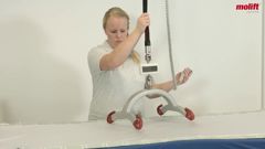 How to change a sling bar and mount a Molift Air Scale