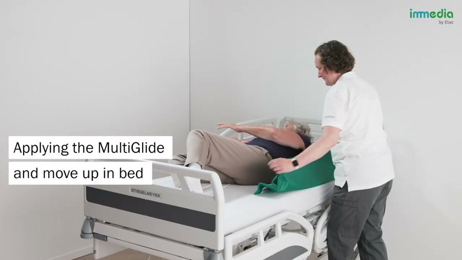 How to facilitate movement up in bed