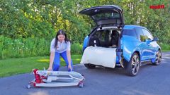 How to place and transport a the lift in a car
