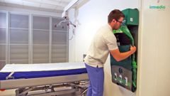 How to apply a disposable cover