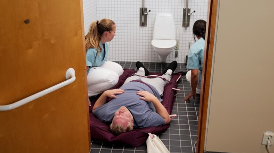 HoverMatt Reusable & HoverJack - Move a person without lifting - even in tight spaces