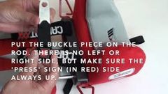 Convaid Carrot 3 - Attaching Fixing Strap to Aircraft Seat 