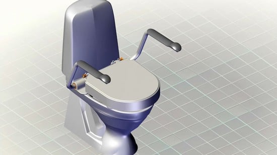 Etac Hi-Loo fast - Montering