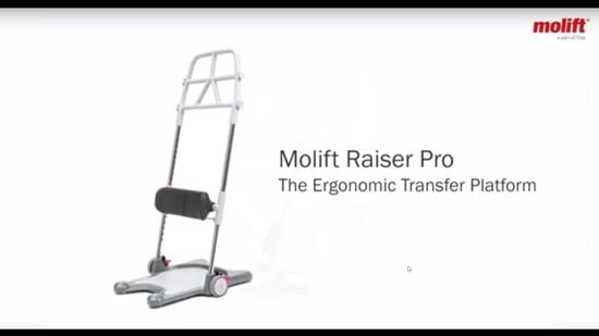 Molift Raiser Pro - the ergonomic transfer platform