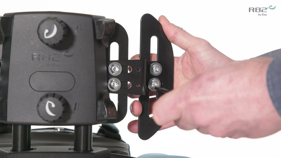 How to adjust upper arm support on infant seating on the x:panda shape