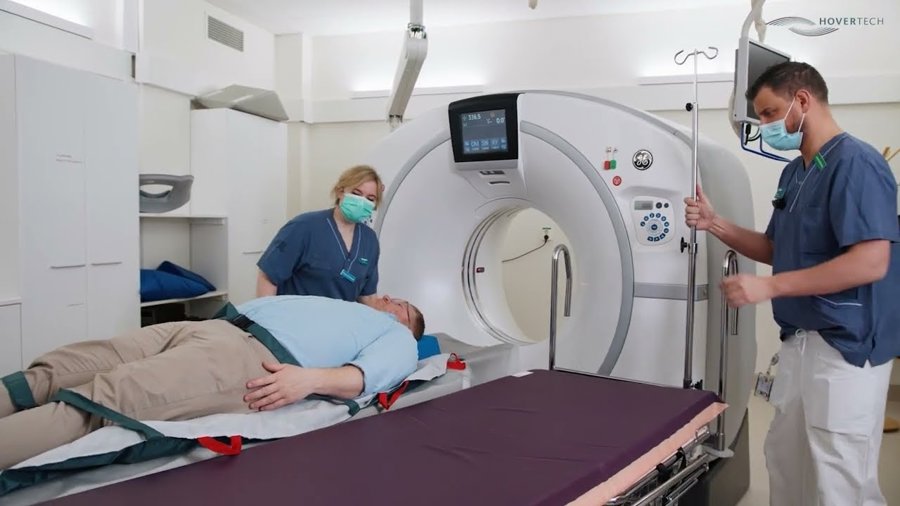 HoverMatt Mattress - Transfert sur coussin d’air à l’hôpital