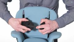 How to mount side support belt for infant seating on the x:panda shape
