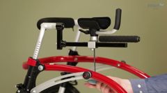 How to mount forearm supports and hand brakes on the Crocodile AT
