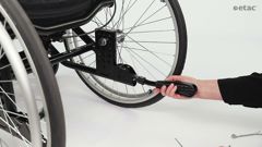 Etac Prio 3A, How to adjust anti-tippers