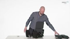 How to mount outer knee support on the x:panda shape