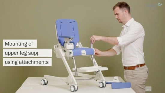 How to mount upper leg supports on Flamingo Curo
