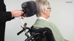 Etac Prio 3A, How to adjust the head support