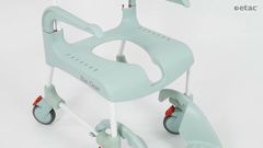 Model with front-opened seat